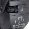imageWALKERS Ultimate Power Muff Quads  Hearing Protection Noise Reduction 26dB NRR Hunting Gun Range Shooting Electronic Earmuffs with AFT 2 AAA Batteries Included