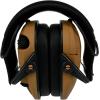 imageWalkers Razor Slim Ultra Low Profile Compact Design Adjustable Range Shooting Hunting Hearing Protection Electronic EarmuffsBattle Brown
