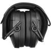 imageWalkers Razor Slim Ultra Low Profile Compact Design Adjustable Range Shooting Hunting Hearing Protection Electronic EarmuffsBlack WTeal