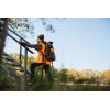imageWalkers Razor Slim Ultra Low Profile Compact Design Adjustable Range Shooting Hunting Hearing Protection Electronic EarmuffsBlaze Orange