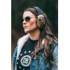 imageWalkers Razor Slim Ultra Low Profile Compact Design Adjustable Range Shooting Hunting Hearing Protection Electronic EarmuffsLeopard