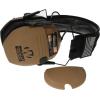 imageWalkers Razor Slim Ultra Low Profile Compact Design Adjustable Range Shooting Hunting Hearing Protection Electronic EarmuffsPatriot  Battle Brown