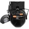 imageWalkers Razor Slim Ultra Low Profile Compact Design Adjustable Range Shooting Hunting Hearing Protection Electronic EarmuffsPatriot  Black