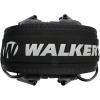 imageWalkers Razor Slim Ultra Low Profile Compact Design Adjustable Range Shooting Hunting Hearing Protection Electronic EarmuffsPatriot  Black