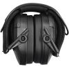 imageWalkers Razor Slim Ultra Low Profile Compact Design Adjustable Range Shooting Hunting Hearing Protection Electronic EarmuffsPatriot  Black