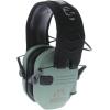 imageWalkers Razor Slim Ultra Low Profile Compact Design Adjustable Range Shooting Hunting Hearing Protection Electronic EarmuffsSage Green