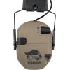 imageWalkers Razor Slim Ultra Low Profile Compact Design Adjustable Range Shooting Hunting Hearing Protection Electronic EarmuffsT24 Fde America