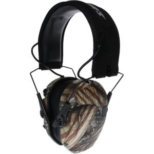imageWalkers Razor Slim Ultra Low Profile Compact Design Adjustable Range Shooting Hunting Hearing Protection Electronic EarmuffsCoral