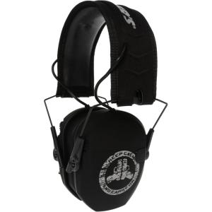 imageWalkers Razor Slim Ultra Low Profile Compact Design Adjustable Range Shooting Hunting Hearing Protection Electronic EarmuffsKeep Calm Carry on
