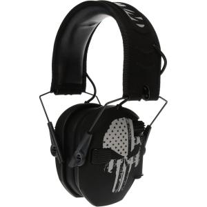 imageWalkers Razor Slim Ultra Low Profile Compact Design Adjustable Range Shooting Hunting Hearing Protection Electronic EarmuffsPunisher