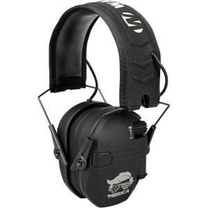 imageWalkers Razor Slim Ultra Low Profile Compact Design Adjustable Range Shooting Hunting Hearing Protection Electronic EarmuffsT24 Merica