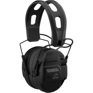 imageWalkers Recon Digital Muffs  Durable IPX4 Resistant Shooting Hearing Protection Electronic Muffs 2 AAA Batteries IncludedBlack