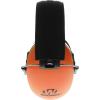 imageWalkers Dual Colored Passive Muff  Compact Folding Lightweight 26dB NRR Hunting Gun Range Shooting Hearing Protection MuffBlaze Orange