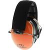 imageWalkers Dual Colored Passive Muff  Compact Folding Lightweight 26dB NRR Hunting Gun Range Shooting Hearing Protection MuffBlaze Orange