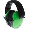 imageWalkers Dual Colored Passive Muff  Compact Folding Lightweight 26dB NRR Hunting Gun Range Shooting Hearing Protection MuffHivis Green