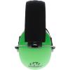 imageWalkers Dual Colored Passive Muff  Compact Folding Lightweight 26dB NRR Hunting Gun Range Shooting Hearing Protection MuffHivis Green