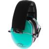 imageWalkers Dual Colored Passive Muff  Compact Folding Lightweight 26dB NRR Hunting Gun Range Shooting Hearing Protection MuffLight Teal