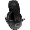 imageWalkers Youth ampamp Womens Shooting Low Profile Folding Padded Headband Adjustable Hearing Protection EarmuffsBlack