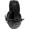 imageWalkers Youth ampamp Womens Shooting Low Profile Folding Padded Headband Adjustable Hearing Protection EarmuffsBlack