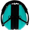 imageWalkers Youth ampamp Womens Shooting Low Profile Folding Padded Headband Adjustable Hearing Protection EarmuffsTeal Combo Kit