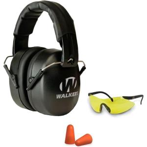 imageWalkers EXT Range Shooting Folding Muff  Compact 30dB NRR NoiseBlocking Hunting Gun Range Shooting Hearing ProtectionMulti