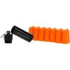 imageWalkers 33dB NoiseCanceling Hearing Safety Protection Range Shooting Hunting Work Soft Comfortable Adaptable Foam Earplugs 7 Pairs ampamp Aluminum Carry CanisterOrange