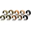 imageWalkers Headband Wrap for Shooting Earmuffs Universal Breathable Hearing Protection Headset Cover Hook ampamp Loop ClosureBlack