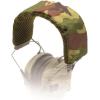 imageWalkers Headband Wrap for Shooting Earmuffs Universal Breathable Hearing Protection Headset Cover Hook ampamp Loop ClosureCamo