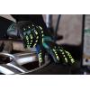 imageWalkers Mens A4 Impact ampamp Cut Resistant Durable Flexible HPPE Shell Protective Utility Gloves with Foam Palm ampamp TPR BumpersMulti