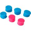 imageWalkers Silicone Putty  Soft Moldable Tacky Adaptable 20dB NRR NoiseBlocking Hearing Protection Shooting Hunting Work Earplugs 3 Pairs Storage Case Included  OrangeFlat Dark EarthTealPink