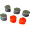 imageWalkers Silicone Putty  Soft Moldable Tacky Adaptable 20dB NRR NoiseBlocking Hearing Protection Shooting Hunting Work Earplugs 3 Pairs Storage Case Included  OrangeFlat Dark EarthOrangeFlat Dark Earth