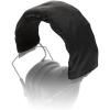 imageWalkers Headband Wrap for Shooting Earmuffs Universal Breathable Hearing Protection Headset Cover Hook ampamp Loop ClosureBlack