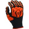 imageWalkers Mens A7 Cut ampamp Impact Resistant Extra Protection Waterproof HeavyDuty Shell Work Gloves wFoam Palm ampamp TPR Bumpers SmallXLarge