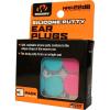 imageWalkers Silicone Putty  Soft Moldable Tacky Adaptable 20dB NRR NoiseBlocking Hearing Protection Shooting Hunting Work Earplugs 3 Pairs Storage Case Included  OrangeFlat Dark EarthTealPink