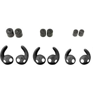 imageWalkers 25 NRR Replacement Tips ampamp Fins Pack for Silencer 20 Rechargeable Shooting Hunting Hearing Protection Earbuds  3 Pairs of Tips 3 Pairs of Fins  SML