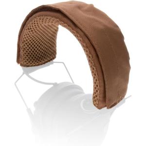 imageWalkers Headband Wrap for Shooting Earmuffs Universal Breathable Hearing Protection Headset Cover Hook ampamp Loop ClosureCoyote Brown