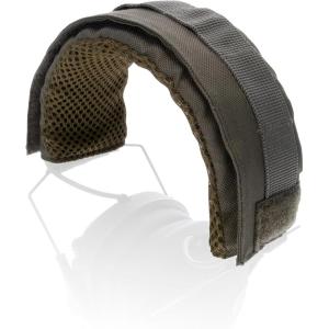 imageWalkers Headband Wrap for Shooting Earmuffs Universal Breathable Hearing Protection Headset Cover Hook ampamp Loop ClosureOlive Drab Green  Molle Webbing