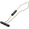 imageWalkers Flexible Bluetooth Neckband Headset 30 NRR Passive Hearing Protection Earbuds with 12quot USB Charging Cable ampamp EVA Carrying Case