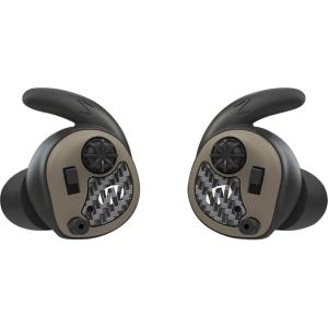 imageWalkers Silencer Wireless NRR25dB Electronic Sound Suppression Hearing Protection Earbuds for ShootingFde