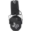 imageWalkers Razor Slim Ultra Low Profile Compact Design Adjustable Range Shooting Hunting Hearing Protection Electronic EarmuffsBlacktexas