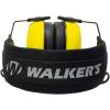 imageWalkers Razor Slim Ultra Low Profile Compact Design Adjustable Range Shooting Hunting Hearing Protection Electronic EarmuffsYellow