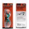 imageWalkers Unisex Teal Impact Resistant Sport Glasses  Durable NonSlip Rubberized Frame UV Protection Shooting Outdoor Sports Glasses w Clear Lenses