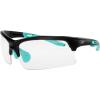 imageWalkers Unisex Teal Impact Resistant Sport Glasses  Durable NonSlip Rubberized Frame UV Protection Shooting Outdoor Sports Glasses w Clear Lenses