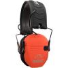 imageWalkers Razor Slim Ultra Low Profile Compact Design Adjustable Range Shooting Hunting Hearing Protection Electronic Earmuffs Coral