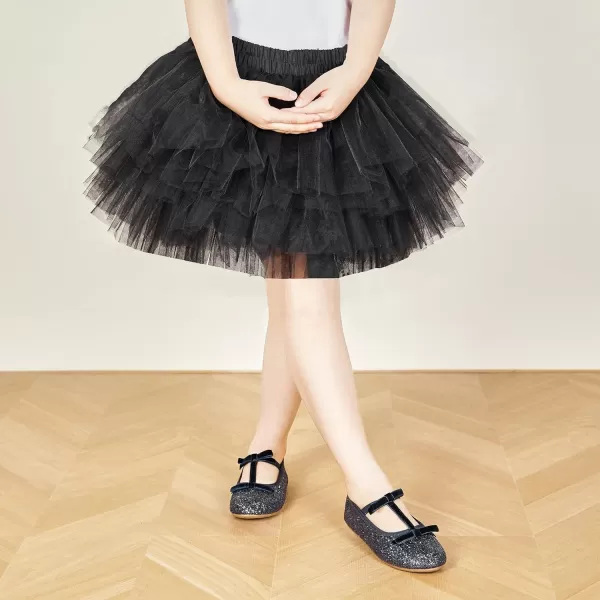 Felix &amp; Flora Girls Toddler Little Ballet Shoes - Flower Girls Mary Jane Flats Dress Shoes Party Wedding