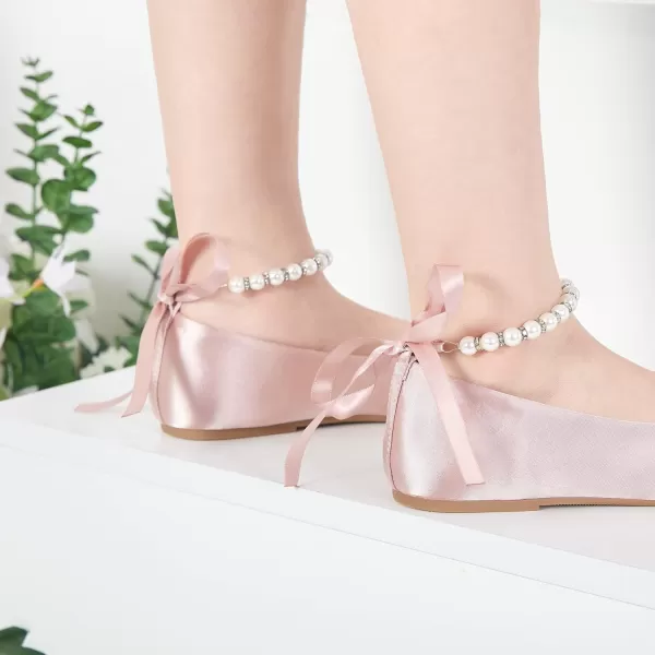 Felix &amp; Flora Girls Toddler Little Ballet Shoes - Flower Girls Mary Jane Flats Dress Shoes Party Wedding