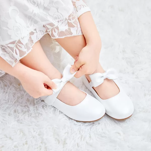 Felix &amp; Flora Toddler Flower Girl Dress Shoes - Girl Ballet Flats Party School Shoes Wedding