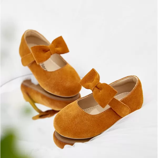 Felix &amp; Flora Toddler Flower Girl Dress Shoes - Girl Ballet Flats Party School Shoes Wedding