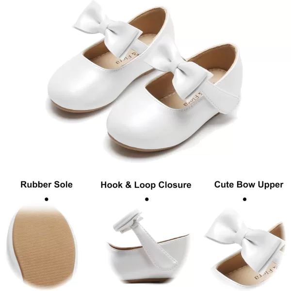 Felix &amp; Flora Toddler Flower Girl Dress Shoes - Girl Ballet Flats Party School Shoes Wedding