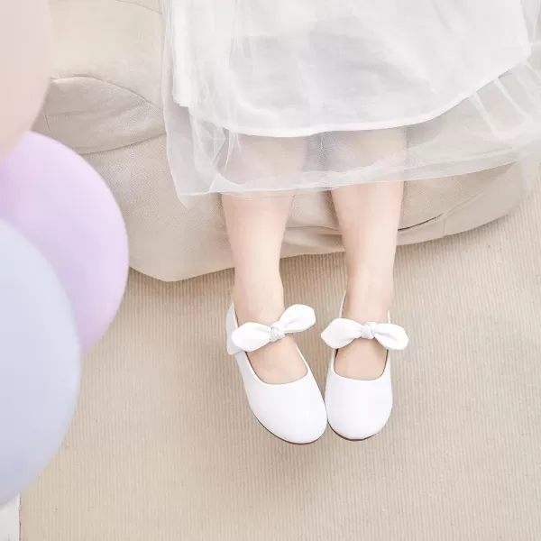 Felix &amp; Flora Toddler Flower Girl Dress Shoes - Girl Ballet Flats Party School Shoes Wedding